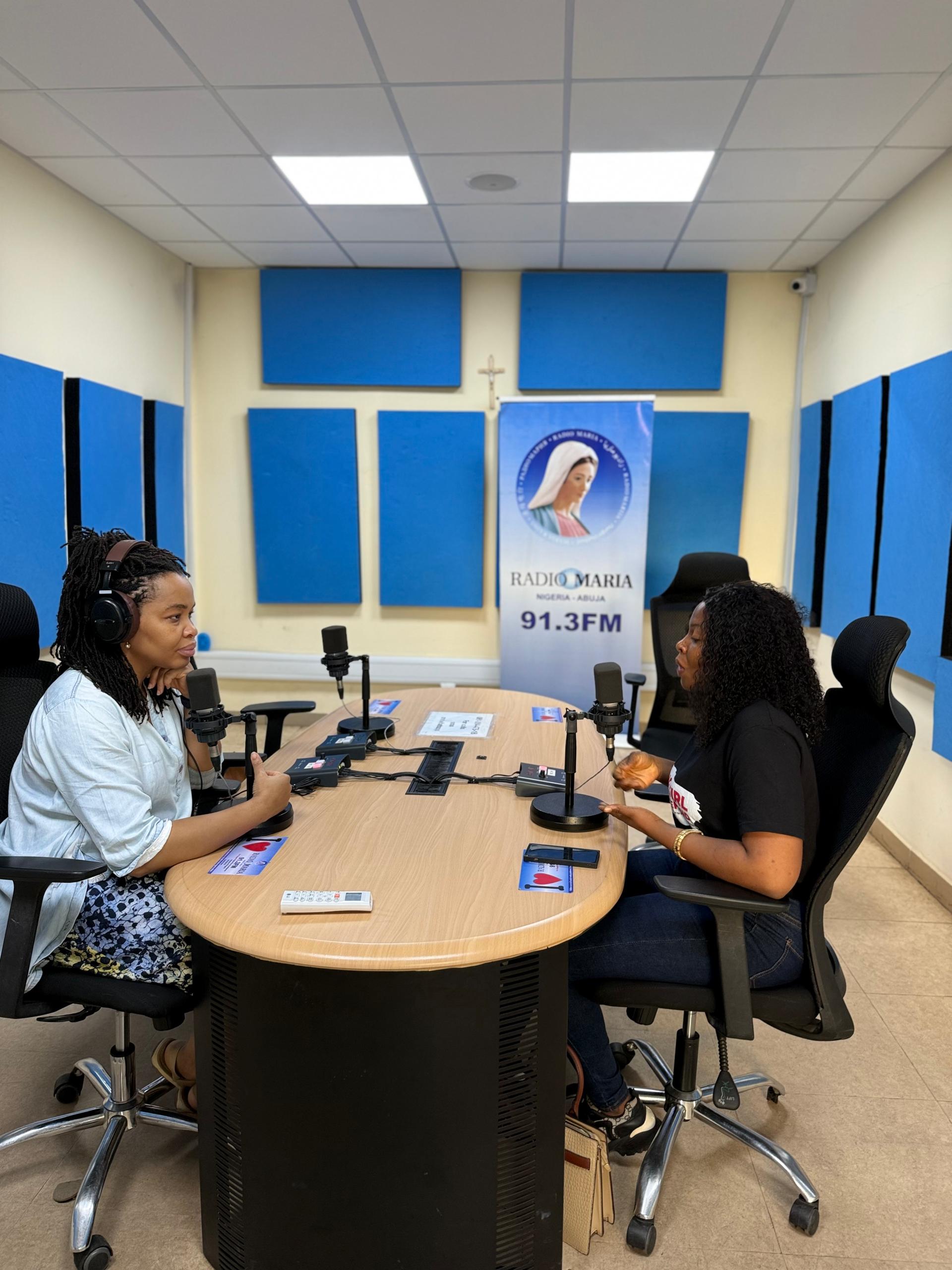 Radio interview at Radio Maria